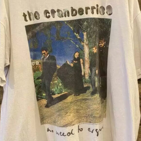 Vintage 90s The Cranberries Band No Need to Argue Album Unisex Shirt Tee - Picture 3 of 4